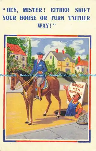 R557833 Hey Mister Entweder Shift Your Horse or Turn T Other X L Series 1939