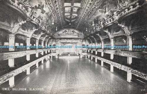 R554292 Tower Ballroom Blackpool 654 Advance Series A P Co B No