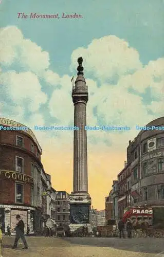 R557866 London The Monument M and L National Series No 7501