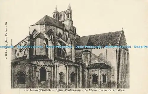 R556372 Poitiers Eglise Montierneuf J Robuchon