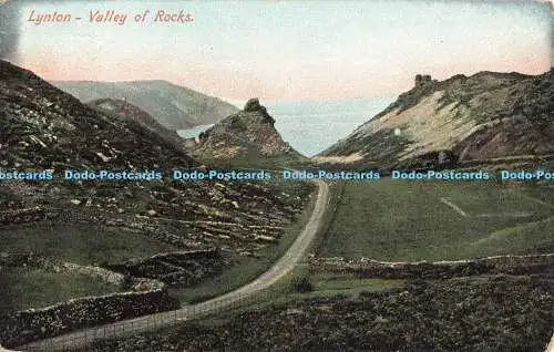 R556391 Lynton Valley of Rocks W H Smith The Library