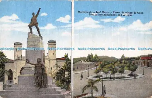 R554337 Monumento a Jose Maceo y Paseo Santiago de Cuba Jose Maceo Monument und