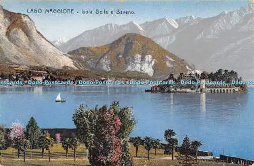 R554346 Lago Maggiore Isola Bella e Baveno Edizione Luigi Grisoni fu Luigi Stres