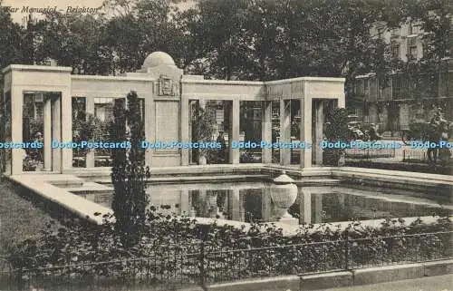 R556407 Brighton War Memorial Postkarte