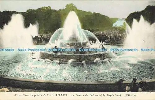 R559248 Parc du Palais de Versailles Le Bassin de Latone et le Tapis Vert ND Pho