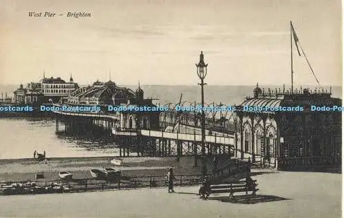 R556408 Brighton West Pier Postkarte