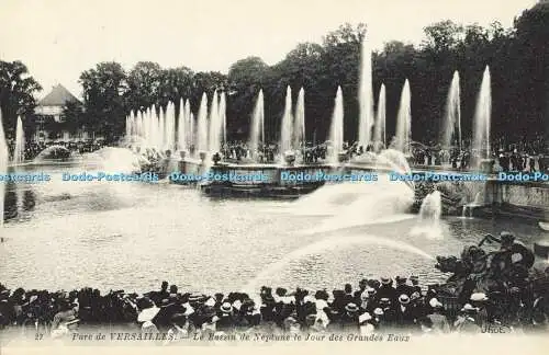 R559270 Parc de Versailles Le Bassin de Neptune le Jour des Grandes Eaux ND Phot