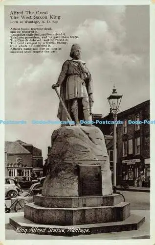 R557931 Wantage King Alfred Statue The R A P