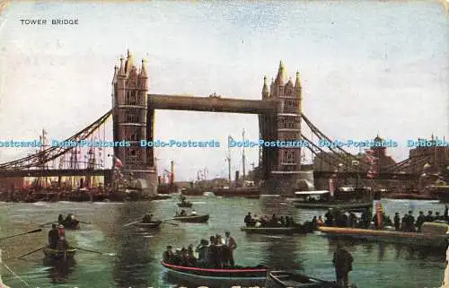 R556436 Tower Bridge S Hildesheimer London Views Serie Nr 5292 1906