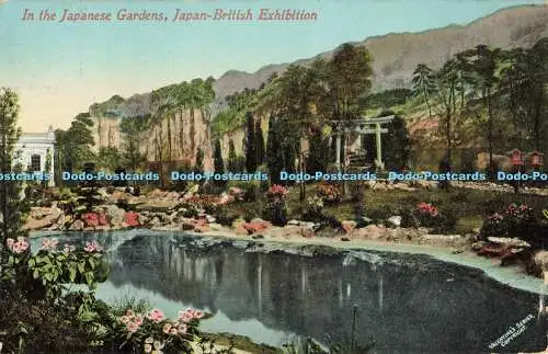 R556443 Japan British Exhibition In the Japanese Gardens Valentine Series 1911