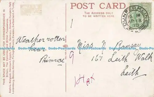 R556474 Dunfermline Abbey aus N E zuverlässige W R und S Serie 1910
