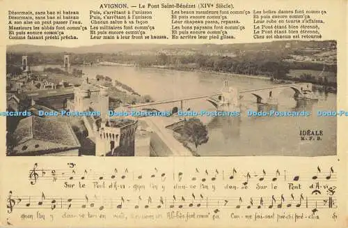 R556489 Avignon Le Pont Saint Benezet Ideale F Bohne