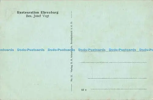 R559333 Romerteil Ehrenburg b Brodenbach a d Mosel N R Scharbach Nr 11 Multi Vie