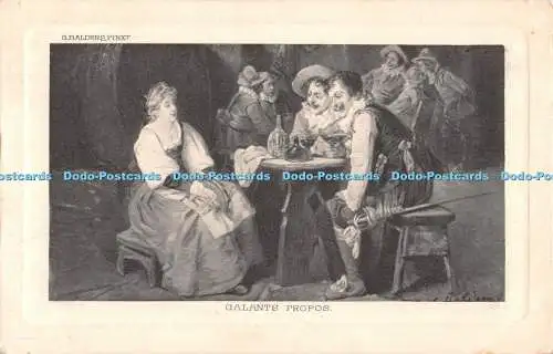 R554446 G Balders Galants Propos J N and Co Br 1912