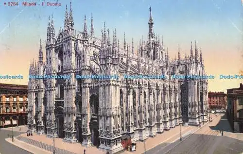 R556507 M 3764 Milano Il Duomo Photoglob Zürich 1914