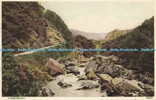 R559455 Lledr Valley Postkarte 1936