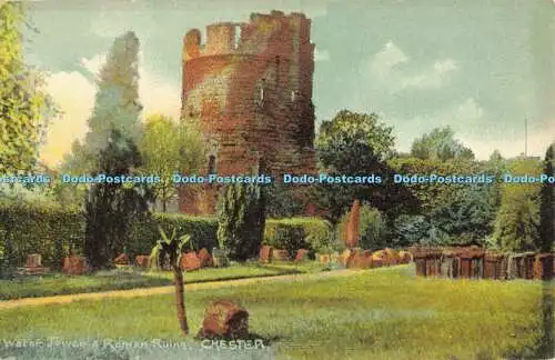 R559472 Chester Wasserturm und römische Ruinen Hugo Lang