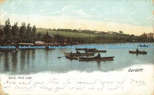 R558154 Roath Park Lake Cardiff Hartmann 1903