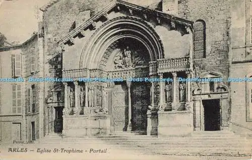 R559543 Arles Eglise St Trophime Portail Perrot