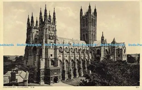 R558255 Canterbury Cathedral S W 631 Photochrom