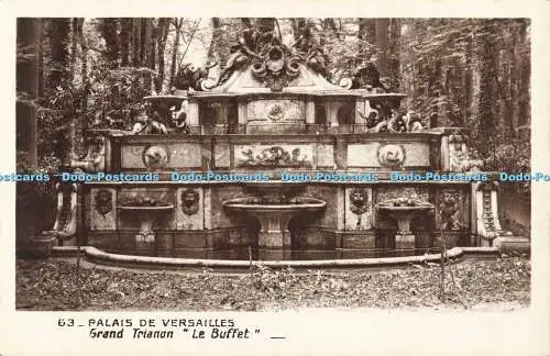 R558282 63 Palais de Versailles Grand Trianon Le Buffet Edition des Musees Natio