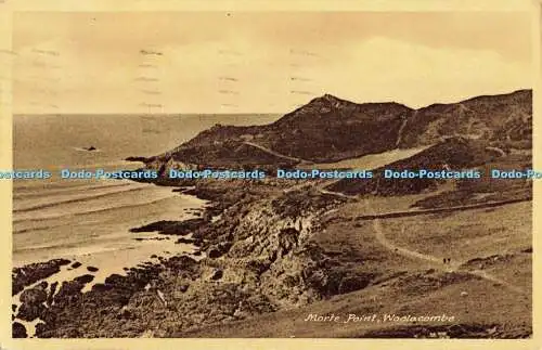 R558286 Morte Point Woolacombe M und L National Series 1954