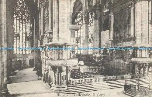 R558372 Milano Cattedrale Il Coro 7 E P M