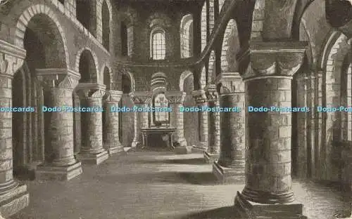 R558376 Tower of London St Johns Chapel in White Tower Gale and Polden 1856