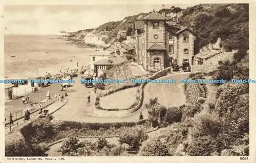 R559819 Ventnor Looking West W J Nigh 1953