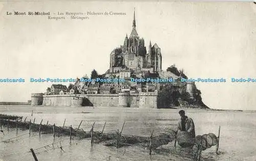 R559878 Le Mont St Michel Ramparts Garnelen