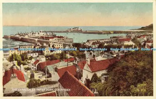 R559970 Guernsey The Harbour St Peter Port Valentine Carbo Farbe