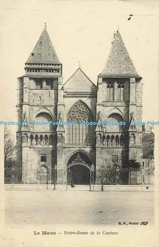 R558683 Le Mans Notre Dame de la Couture B F