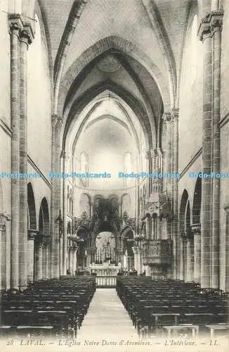 R558693 Laval L Eglise Notre Dame d Avenieres L Interieur LL 28