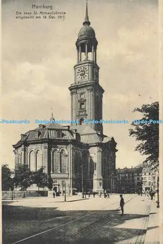 R558695 Hamburg Die neue St Michaeliskirche eingeweiht am 19 Okt 1912 Knackstedt