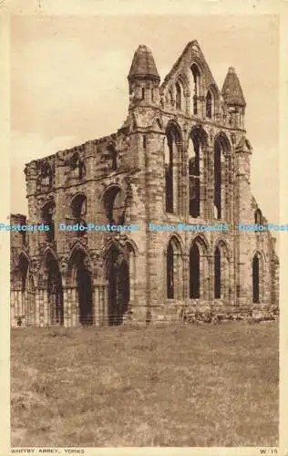 R560051 Whitby Abbey Yorks W 15 1956