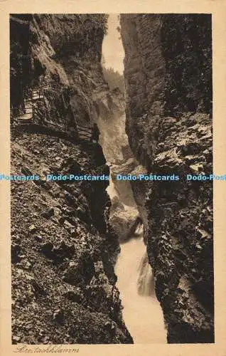 R560096 Breitachklamm bei Oberstdorf Eigentum Gebr Metz