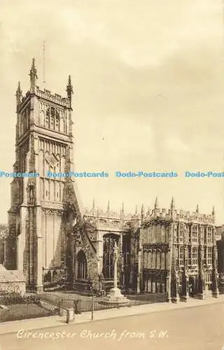 R558785 Cirencester Church aus der Serie S W Dennis Moss Cecily