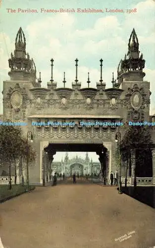 R560239 Pavillon Franco British Exhibition London 1908 Valentines Serie 1911
