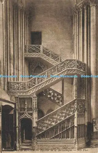 R560247 Cathedrale de Rouen Escalier de la Bibliotheque ND Phot