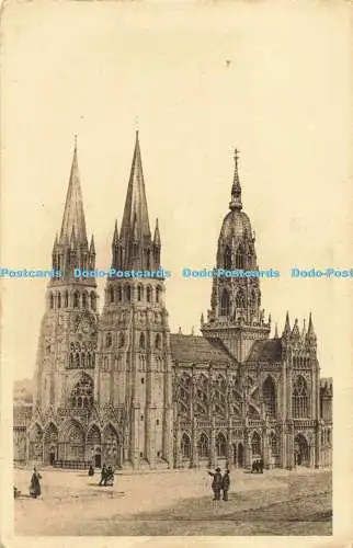 R560392 A D 11 Bayeux La Cathedrale Vue densemble A Dubosq