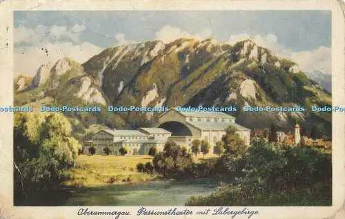 R559115 Oberammergauer Passionstheater mit Labergebirge W Pfingstl H Frahm