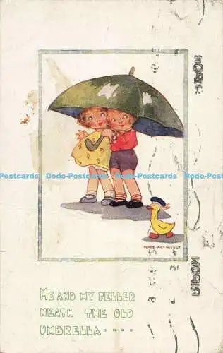 R560485 Ich und mein Verkäufer neben dem alten Regenschirm Regent Verlag Regent Serie