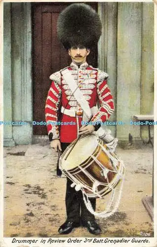 R560524 Drummer in Review Order 3rd Batt Grenadier Guards A and G Taylor Orthoc