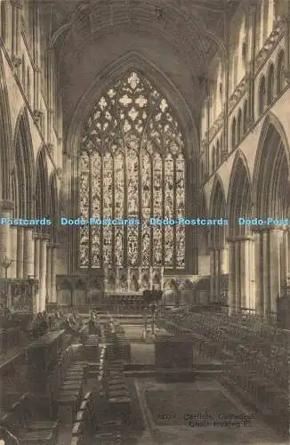 R560615 Carlisle Cathedral Choir looking E Photochrom 1910