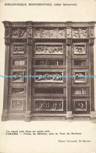 R560646 Bibliotheque Monumentale Abbe Quemerais Parame Pointe du Minihic pres la