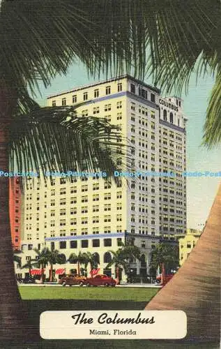 R560686 Miami Florida The Columbus C T Art Colortone