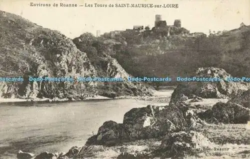 R560824 Environs de Roanne Les Tours de Saint Maurice sur Loire Mme Prieur
