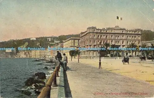 R562125 Napoli Via Caracciolo e Grand Hotel R and C