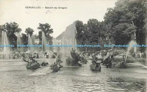 R562134 Versailles Bassin du Dragon Mme Moreau