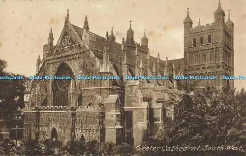 R562136 Exeter Cathedral South West F Frith No 3095 B